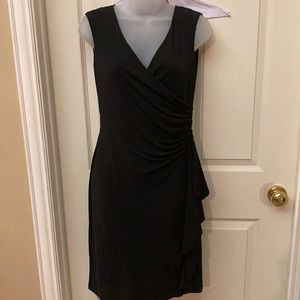 WHBM Little Black Dress with rouching